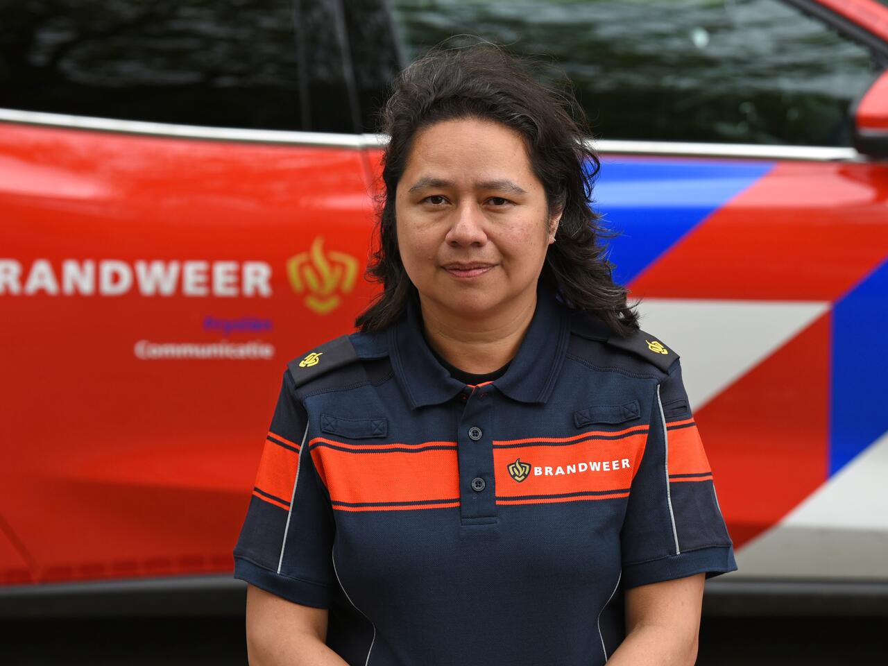 Priscilla Klock, woordvoerder brandweer en communicatieadviseur CoPI